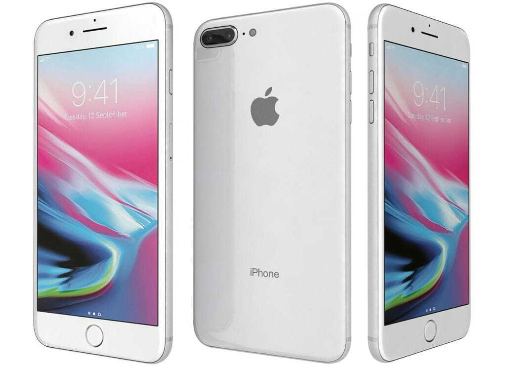 iPhone 8 plus silver 64gb 限定特価 - スマートフォン本体
