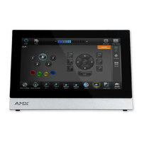 AMX 7" Modero X® Series G4 Tabletop Touch Panel (No Cam/Mic) MXT-700-NC - New, Open Box Image 1