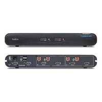 Belkin Universal Secure DP/HDMI KVM Switch, 2 Port, Dual Head F1DN202KVM-UN-3 Image 1