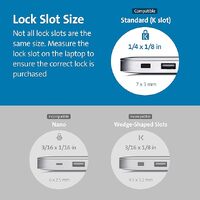 Kensington 64673 Combosaver, Combination Laptop Lock (K64673AM) Image 1