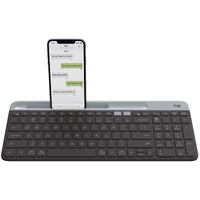 Logitech K580 Slim Multi-Device Wireless Keyboard (Graphite) P/N: 920-009210 - New in Box Image 1