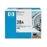 Genuine HP 38A Black Toner Cartridge Q1338A LaserJet 4200 Image 1