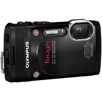 Olympus Tough TG-850 16MP Shockproof/Waterproof Digital Camera Black, No Battery - A Grade Image 1