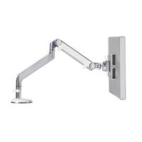 Humanscale M2 Adjustable Monitor Arm White VESA 100x100 Image 3