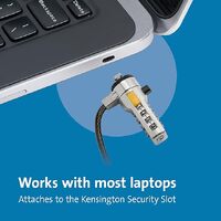 Kensington 64673 Combosaver, Combination Laptop Lock (K64673AM) Image 3