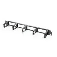 Serveredge 1RU Horizontal 5 RING Cable Management Rail CMR-01-5R - Open Box, No Screws