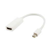 Comsol 20cm Mini DisplayPort Male to HDMI Female Adapter MD-HDMI-AD