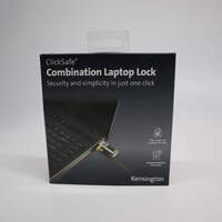 Kensington ClickSafe K64697US Combination Laptop Lock 6 feet Grey