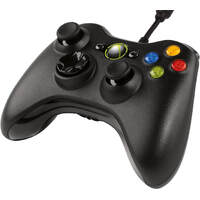 Genuine Microsoft Xbox 360 Wired Controller (Black)