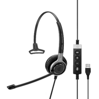 EPOS/Sennheiser Impact SC 630 USB ML Mono Wired Headset