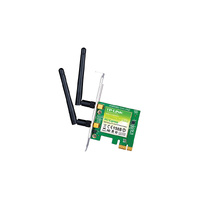 TP-Link N600 Wireless Dual Band PCI Express Adapter - Missing Antennas - Used