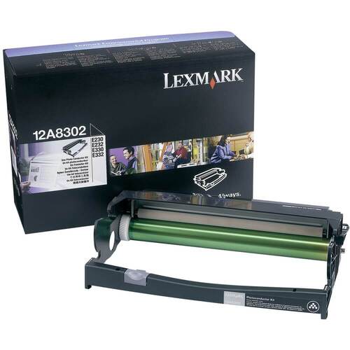 Lexmark Genuine 30K Photoconductor for E232, E330, E332, E340, E342 Printers 12A8302