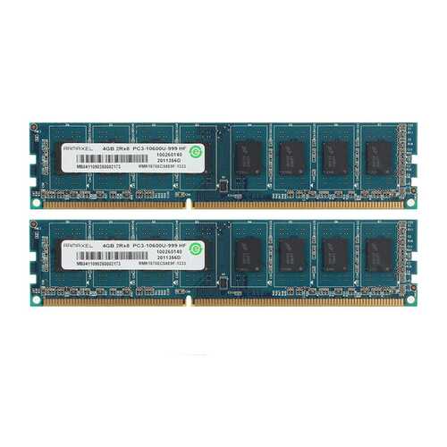 Ramaxel 8GB (2x4GB) DDR3 1333MHz Ram PC3-10600U Memory