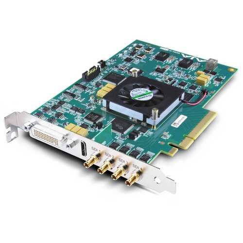 AJA KONA 4 PCI-E Video I/O Capture Card (No Cables)