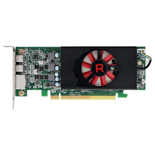 AMD RX 640 4GB GDDR5 2x Mini-DP DP Low Profile PCI-e Graphics Card