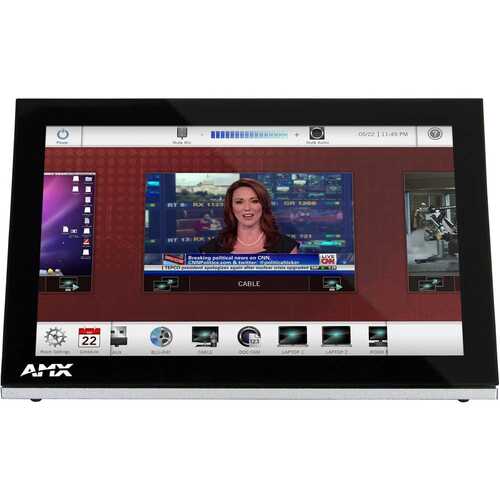 AMX 7" Modero G4 Tabletop Touch Panel (No Cam/Mic) FG2265-05 With PoE Adapter