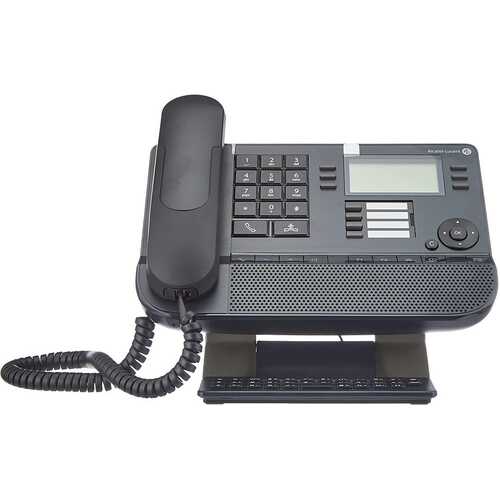 Alcatel-Lucent 8028s Premium DeskPhone IP Phone - No PSU, Keyboard