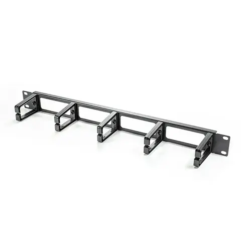 Serveredge 1RU Horizontal 5 RING Cable Management Rail CMR-01-5R - Open Box, No Screws