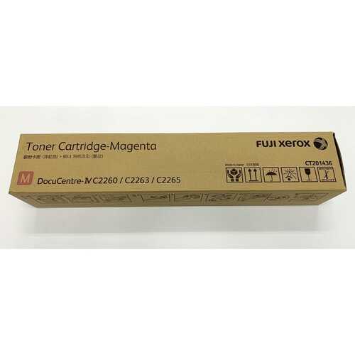 Fuji Xerox Geniune CT201436 Toner Cartridge Magenta DocuCentre-IV C2260/C2263/C2267