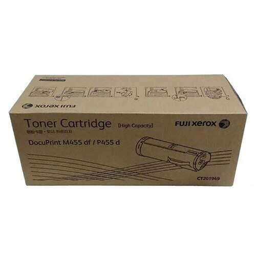 Fuji Xerox Genuine CT201949 Toner Cartridge Black 25K For DocuPrint M455df/P455d