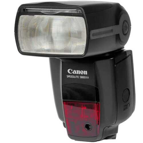 Canon Speedlite 580EX II Flash For Canon Cameras