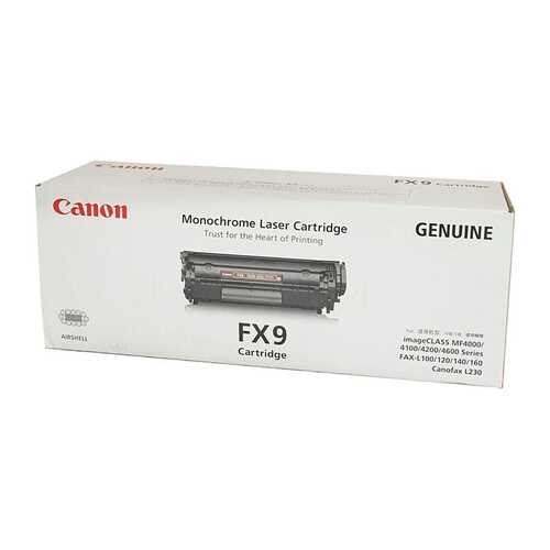 Genuine Canon FX9 Monochrome Laser Cartridge