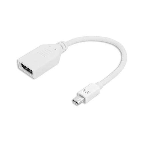 Comsol 20cm Mini DisplayPort Male to DisplayPort Female Adapter MD-DP-AD