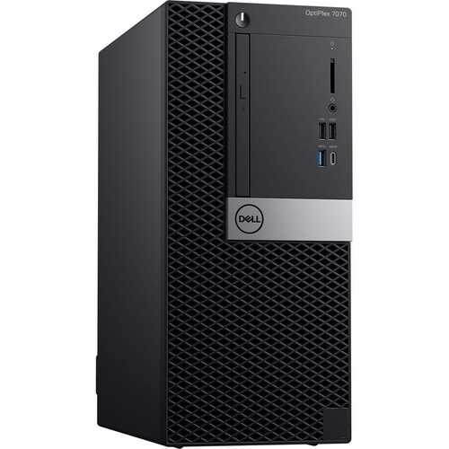 Dell OptiPlex 7070 Tower Intel i5 9500 3.0GHz 16GB RAM 500GB SSD Win 11