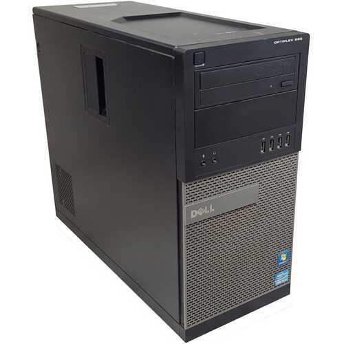 Dell OptiPlex 990 Tower Intel i5 2400 3.10GHz 4GB RAM 250GB HDD NO OS