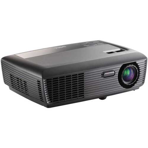 Dell 1410X 1024x768 Projector VGA S-Video Composite 2700 Lumens