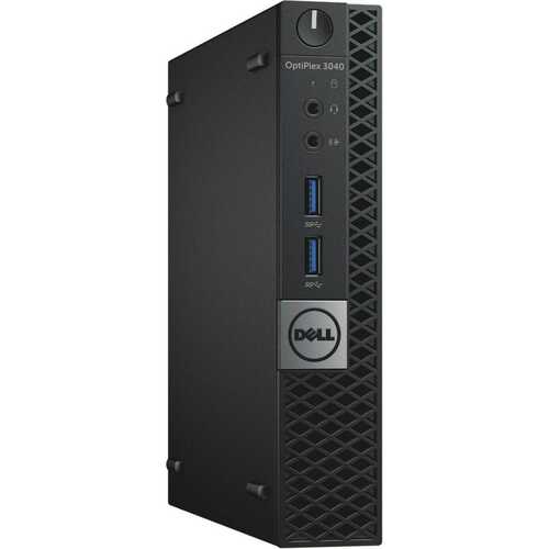 Dell OptiPlex 3040 Micro Intel i3 6100T 3.20GHz 8GB RAM 128GB SSD Wi-Fi Win 10