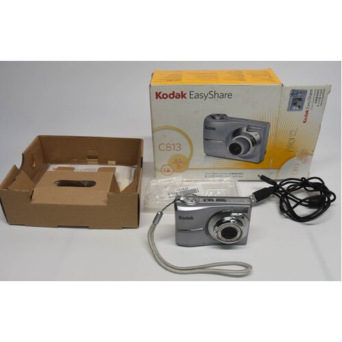 Kodak EasyShare C813 8.2MP Digital Camera - Silver