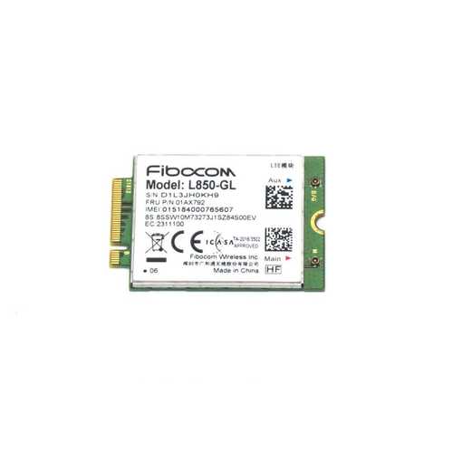 Buy Lenovo ThinkPad Fibocom L850-GL 4G LTE M.2 Mobile Broadband WWAN Card |  ACT