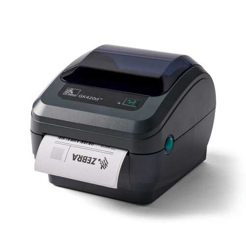 Zebra GK420d Thermal Label Printer USB Serial