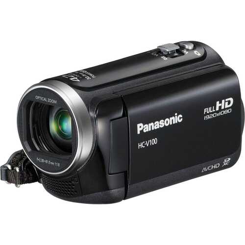 Panasonic HC-V100 HD Digital Camcorder 1080p PAL