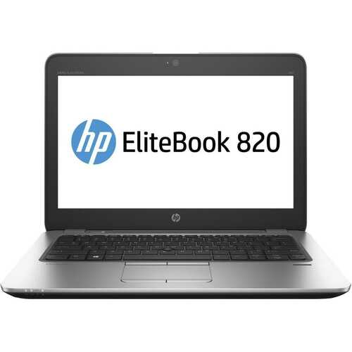 HP EliteBook 820 G3 Intel i5 6300U 2.40Ghz 8GB RAM 180GB SSD 12.5" HD Win 10  - B Grade