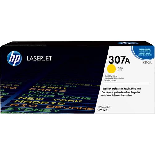 Genuine HP 307A Yellow Toner Cartridge CE742A LaserJet CP5225