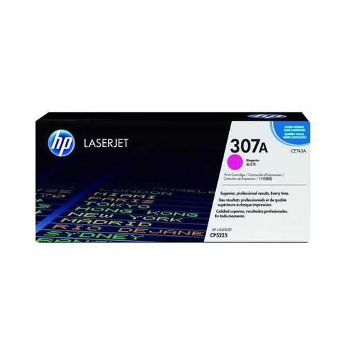 Genuine HP 307A Magenta Toner Cartridge CE743A LaserJet CP5225 - Opened Box