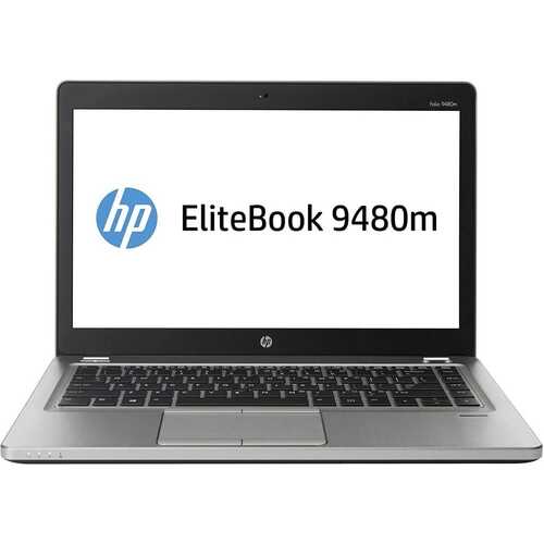 HP EliteBook Folio 9480M Intel i5 4310U 2.0GHz 8GB RAM 256GB SSD 14" NO OS