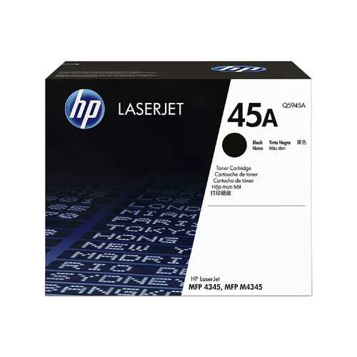 Genuine HP 45A Black Toner Cartridge Q5945A LaserJet 4345mfp/M4345mfp