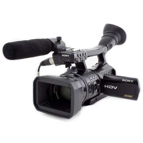 Sony HVR-V1P HDV MiniDV Video Camera Recorder 1080/50i/25p PAL - Used w/Limited Accessories