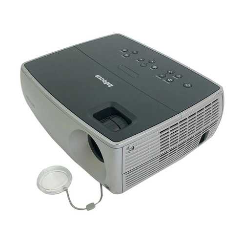 InFocus IN2106 1280 x 800 Projector VGA Composite S-Video 2500 Lumens - Used