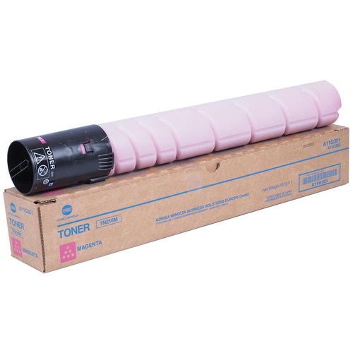 Genuine Konica Minolta TN216M Magenta Toner Cartridge A11G391 Bizhub C220 C280