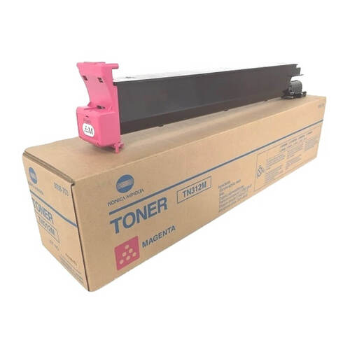 Genuine Konica Minolta TN312M Magenta Toner Cartridge 8938-707 Bizhub C300/C352