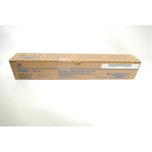 Genuine Konica Minolta TN324AY Yellow Toner Cartridge A8DA29A Bizhub C368/C308/C258