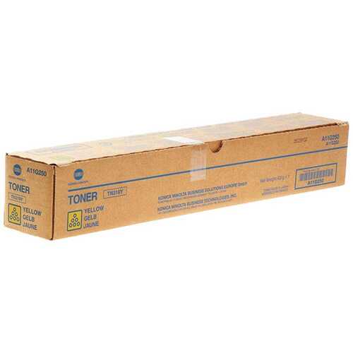 Genuine Konica Minolta TN324Y Yellow Toner Cartridge A8DA290 Bizhub C368/C308/C258