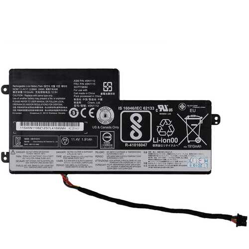 Genuine Lenovo Replacement 45N1112 24Wh Battery for ThinkPad T/X Series Laptops