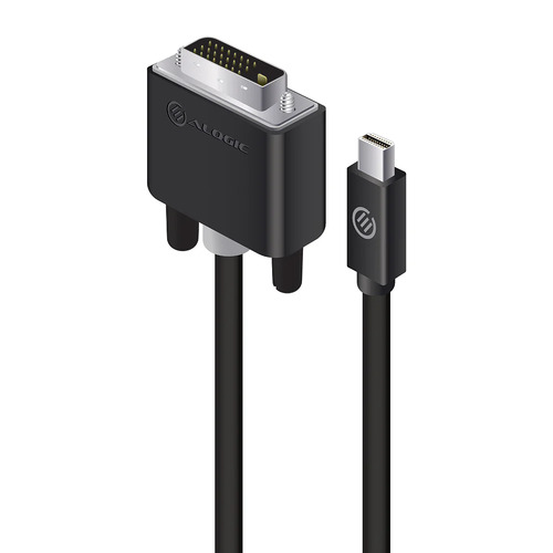 Alogic Mini DisplayPort to DVI-D Cable with 4K Support 2m