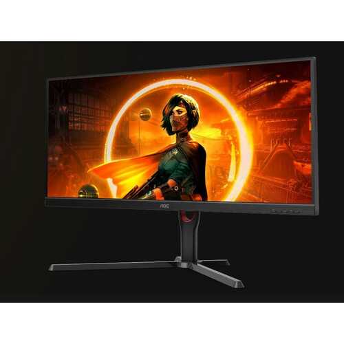 AOC U34G3XMEU 34" 3K 144Hz Ultrawide Gaming Monitor