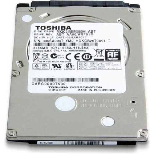 Toshiba MQ02ABD100H 1TB 2.5" Internal SATA SSHD 2.5"